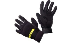 Motorcycle Gloves W-TEC Binetto - Black-Fluo