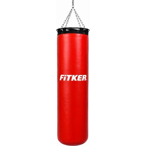 Bokso maišas Fitker COMBAT, PVC - 150x45cm - Raudona