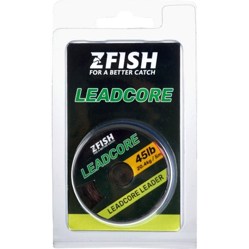 Pavadėlis ZFish Leadcore, 45lb/5m