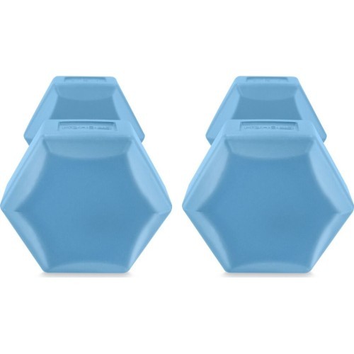Set of hexagonal dumbbells 2x2 kg Spokey MONSTER