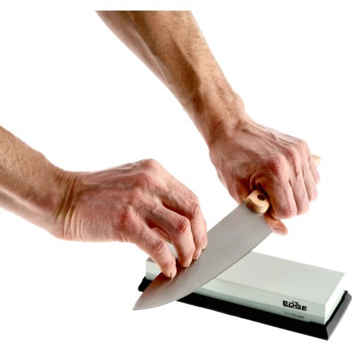 Knife sharpener water stone THE EDGE stoneSHARP 400/1000