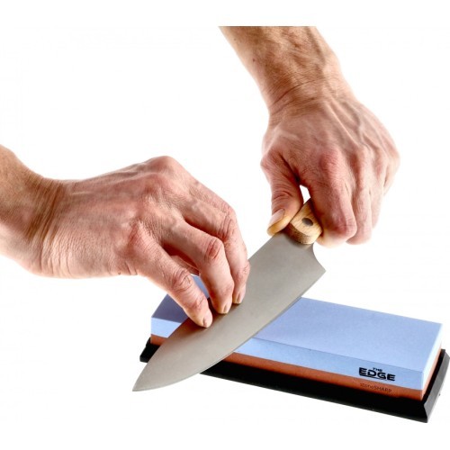 Peilių galąstuvas THE EDGE stoneSHARP 240/800 galandimo akmuo