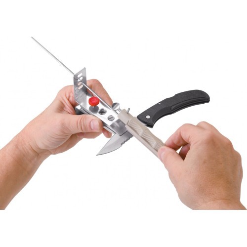 Peilio spaustuvas Lansky Soft Grip RCLAMP