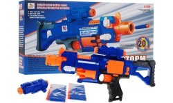 Žaislinis pistoletas Blaze Storm, mėlynas