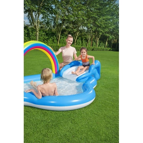 Vandens žaidimų aikštelė Bestway Sunny Rainbow, 257x145x91 cm