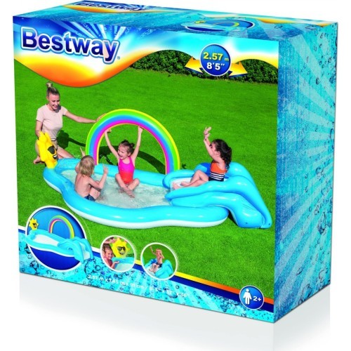 Водный игровой центр Bestway Sunny Rainbow, 257x145x91 см