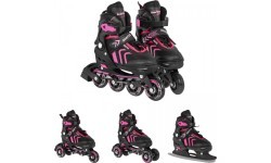 Skates, Skates, Set 4in1 34-38 Pink