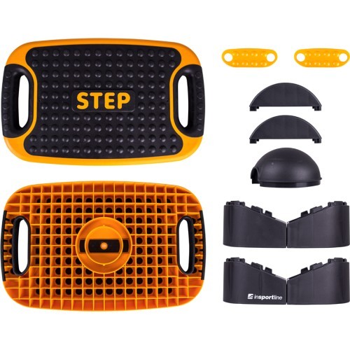 Multifunctional Aerobic Step Platform inSPORTline Multifun - Black