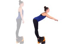 Multifunctional Aerobic Step Platform inSPORTline Multifun - Black