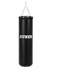 Punching Bag FiTKER® KIDS, PVC, Black - 75x29cm - Ring and chains