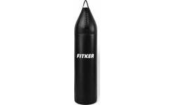 Bokso maišas FiTKER® KIDS, PVC, juodas - 80x24cm - Diržai