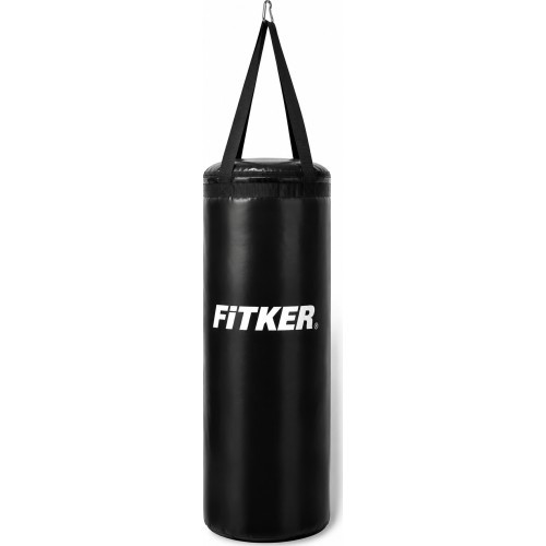 Punching Bag KIDS, PVC, Black - 50x24cm - Straps