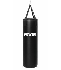Bokso maišas JUNIOR, PVC, juodas - 100x35cm - Diržai