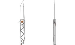 Peilis Ruike P127-CB