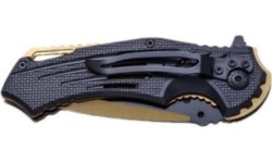 Peilis Joker JKR560, juodai auksinis