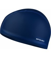 Coated swimming cap navy blue Spokey FOGI