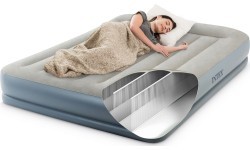 Pripučiamas čiužinys 203x152 cm su dviviečiu pompa Intex 64118ND