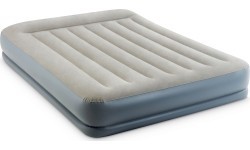 Pripučiamas čiužinys 203x152 cm su dviviečiu pompa Intex 64118ND