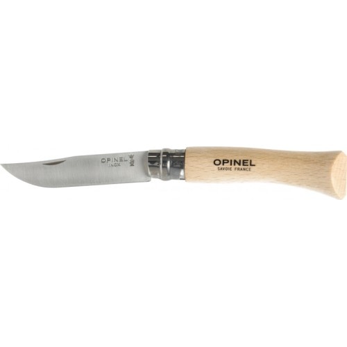 Peilis Opinel 7 Inox su buko rankena, lizdinėje pakuotėje