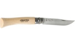 Opinel 7 inox beech knife in blister pack