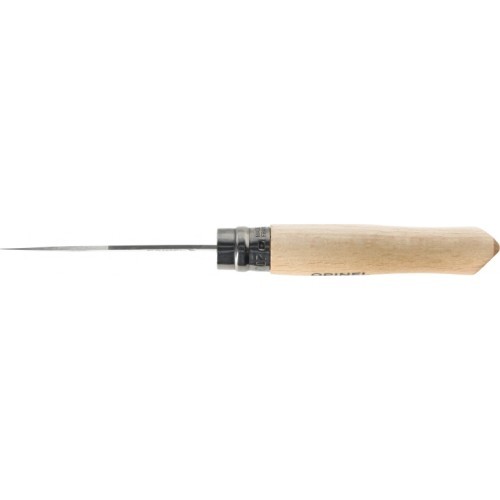 Opinel 7 inox beech knife in blister pack
