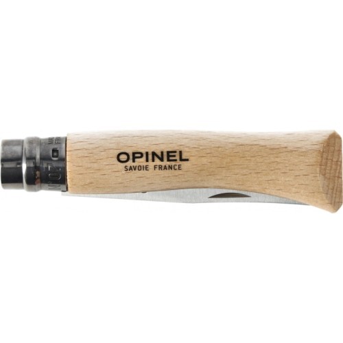 Нож Opinel 7 Inox с буковой рукоятью в блистере