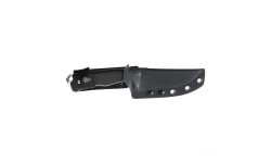 Ruike F186-MB black and silver fixed blade knife