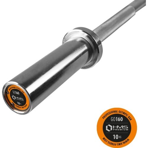 GO160 OLYMPIC BAR 160 CM WITH LOCK JAW,