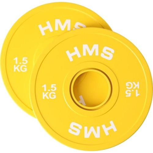 Olimpinis bumper svorio diskas CBRS05 HMS - 2x1.5kg