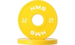 Olimpinis bumper svorio diskas CBRS05 HMS - 2x1.5kg