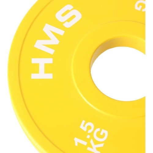 Olimpinis bumper svorio diskas CBRS05 HMS - 2x1.5kg
