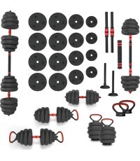 SGN140 (2 PARTS) PRO SET 6IN1 WEIGHT SET 40KG HMS