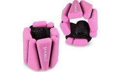 SNK01 PINK SILICONE EXERCISE WEIGHTS FOR ANKLE AND WRIST HMS