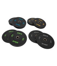 Pivot Fitness Pro Training Bumper Plates Combi Set 100 кг