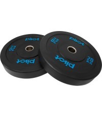 Pivot Fitness Pro Training Bumper Plates 20 kg svarių komplektas