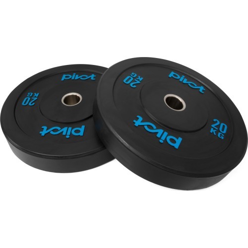 Pivot Fitness Pro Training Bumper Plates 20 kg svarių komplektas