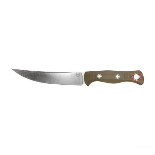 Нож Benchmade 15500-3 Meatcrafter, OD Green G10