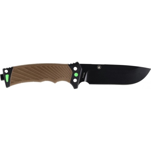 Peilis su fiksuota geležte Ganzo G8012V2-DY flintlock