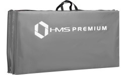 Складной гимнастический мат HMS Premium MGS01, 2400 x 1200 мм, серый
