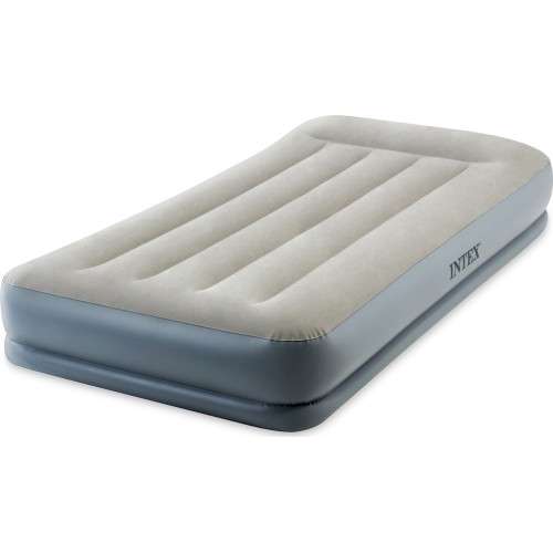 Materac dmuchany 191x99cm z pompką jednoosobowy Intex 64116ND