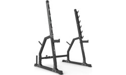 Set MS6_2.0 | Double-sided bench + gantry stands + Scott bench (prayer bar) with adjustable support - Marbo Sport