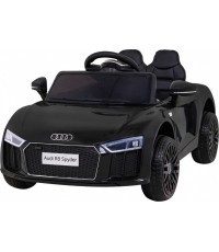 Elektromobilis Audi R8, juodas