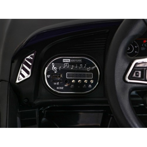 Elektromobilis Audi R8, juodas