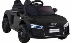 Elektromobilis Audi R8, juodas