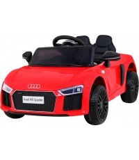Elektromobilis Audi R8, raudonas