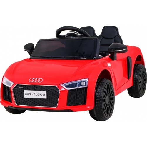 Elektromobilis Audi R8, raudonas