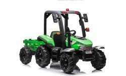 Tractor Vehicle BLAST With Trailer Green