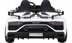 Elektromobilis Lamborghini SVJ Drift, baltas