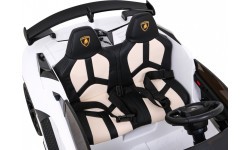 Elektromobilis Lamborghini SVJ Drift, baltas