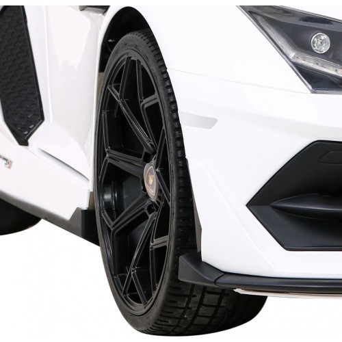 Elektromobilis Lamborghini SVJ Drift, baltas